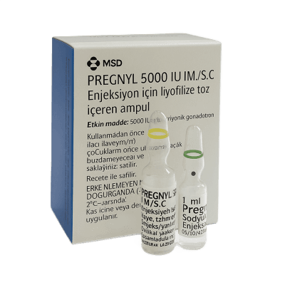 გონადოტროპინი HCG Gonadotropin 1 Ampul 5000 IU